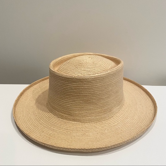 Vintage Accessories - New vintage La Giralda Palm Hats Factory Hat.
